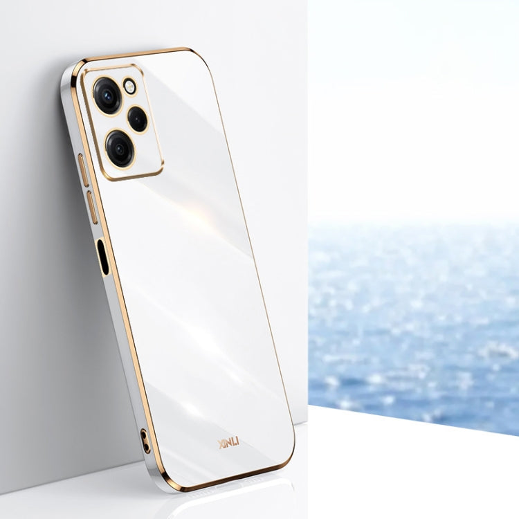 XINLI Straight Edge 6D Electroplate TPU Phone Case, For vivo iQOO 11 Pro 5G, For Xiaomi Redmi 12C 4G, For Xiaomi Redmi Note 12 Pro Speed, For Honor 80 GT 5G, For Honor 80 Pro Flat