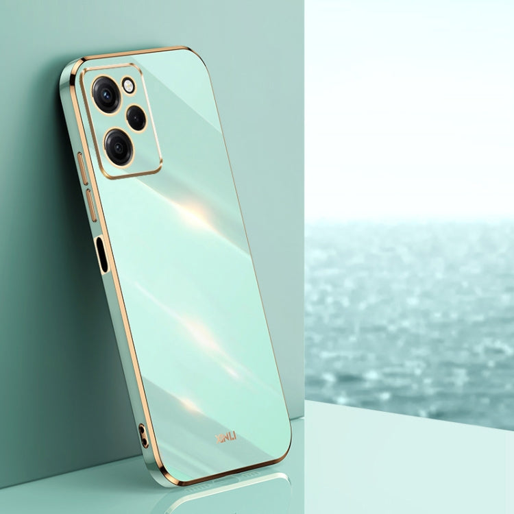 XINLI Straight Edge 6D Electroplate TPU Phone Case, For vivo iQOO 11 Pro 5G, For Xiaomi Redmi 12C 4G, For Xiaomi Redmi Note 12 Pro Speed, For Honor 80 GT 5G, For Honor 80 Pro Flat