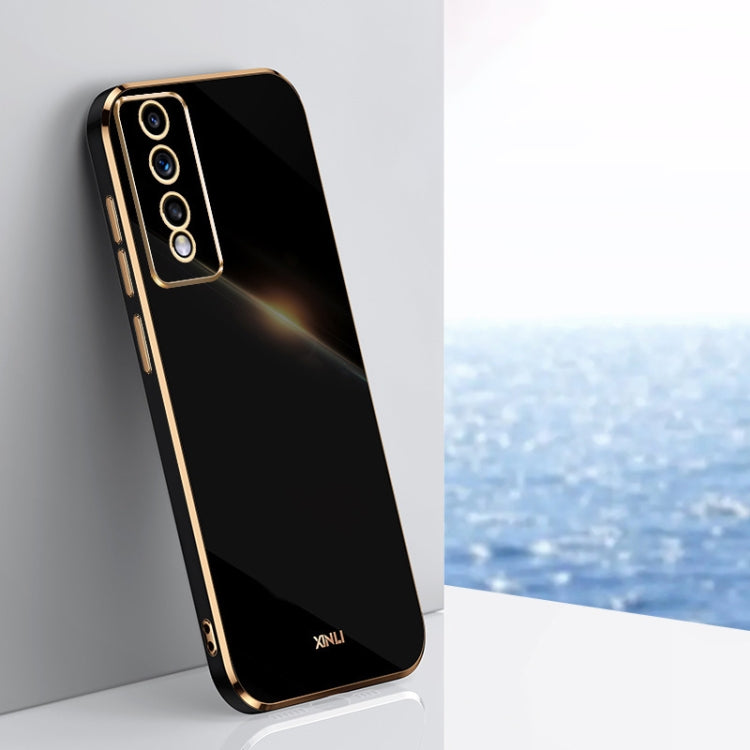 XINLI Straight Edge 6D Electroplate TPU Phone Case, For vivo iQOO 11 Pro 5G, For Xiaomi Redmi 12C 4G, For Xiaomi Redmi Note 12 Pro Speed, For Honor 80 GT 5G, For Honor 80 Pro Flat
