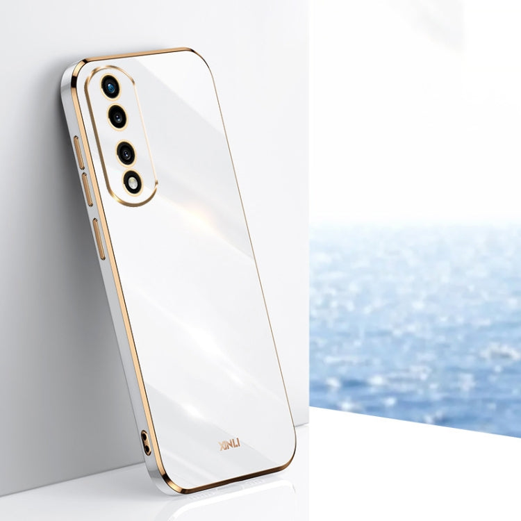 XINLI Straight Edge 6D Electroplate TPU Phone Case, For vivo iQOO 11 Pro 5G, For Xiaomi Redmi 12C 4G, For Xiaomi Redmi Note 12 Pro Speed, For Honor 80 GT 5G, For Honor 80 Pro Flat