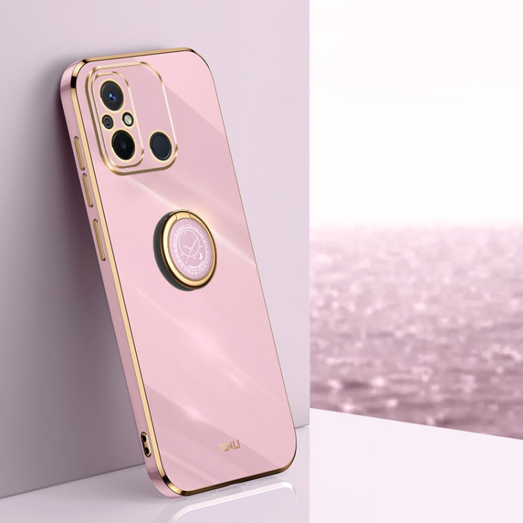 XINLI Straight Edge 6D Electroplate TPU Phone Case with Ring Holder, For vivo iQOO 11 Pro 5G, For Xiaomi Redmi 12C 4G, For Xiaomi Redmi Note 12 Pro Speed, For Honor 80 GT 5G, For Honor 80 Pro Flat