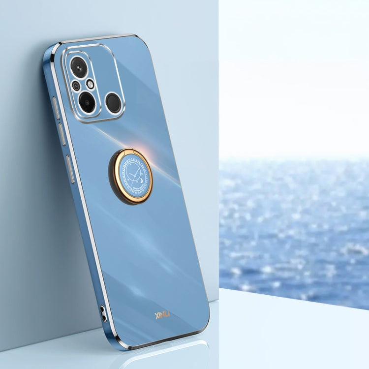 XINLI Straight Edge 6D Electroplate TPU Phone Case with Ring Holder, For vivo iQOO 11 Pro 5G, For Xiaomi Redmi 12C 4G, For Xiaomi Redmi Note 12 Pro Speed, For Honor 80 GT 5G, For Honor 80 Pro Flat