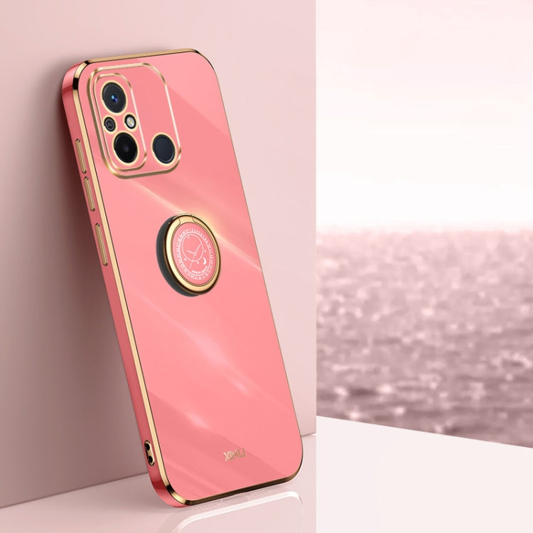 XINLI Straight Edge 6D Electroplate TPU Phone Case with Ring Holder, For vivo iQOO 11 Pro 5G, For Xiaomi Redmi 12C 4G, For Xiaomi Redmi Note 12 Pro Speed, For Honor 80 GT 5G, For Honor 80 Pro Flat