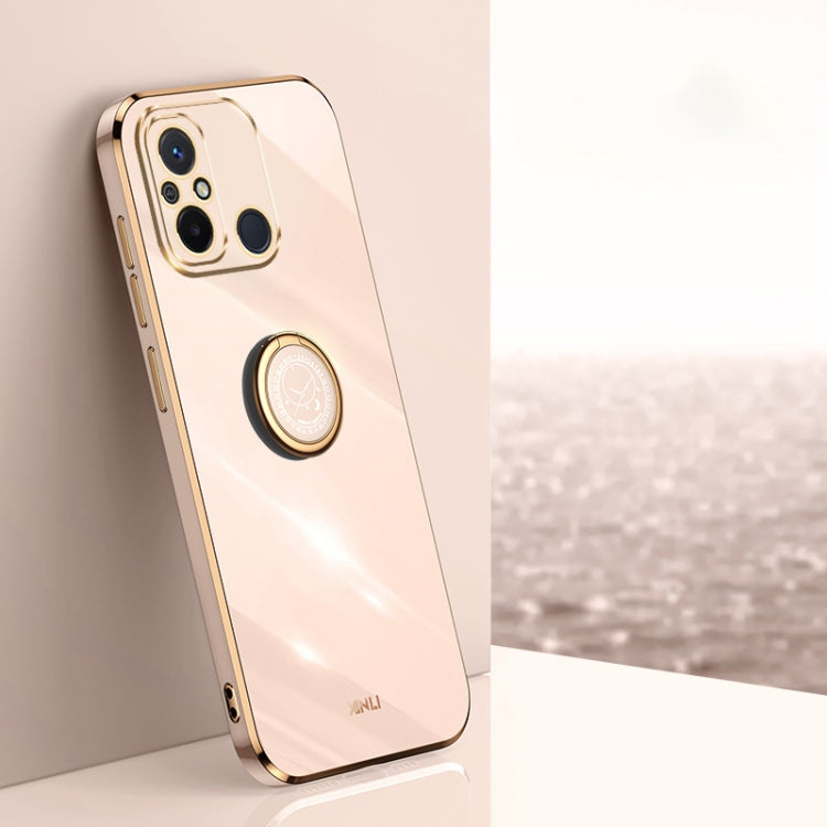 XINLI Straight Edge 6D Electroplate TPU Phone Case with Ring Holder, For vivo iQOO 11 Pro 5G, For Xiaomi Redmi 12C 4G, For Xiaomi Redmi Note 12 Pro Speed, For Honor 80 GT 5G, For Honor 80 Pro Flat