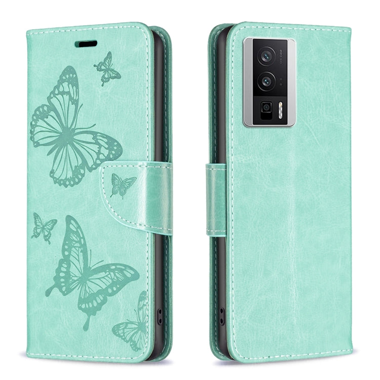 Embossing Two Butterflies Pattern Leather Phone Case, For vivo Y02 4G, For Xiaomi Redmi 12C, For Xiaomi Redmi K60 / K60 Pro, For Xiaomi Redmi Note 12 Pro+ Global, For Xiaomi Redmi Note 12 Pro 5G Global, For Xiaomi Redmi Note 12 Global