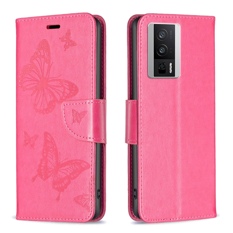 Embossing Two Butterflies Pattern Leather Phone Case, For vivo Y02 4G, For Xiaomi Redmi 12C, For Xiaomi Redmi K60 / K60 Pro, For Xiaomi Redmi Note 12 Pro+ Global, For Xiaomi Redmi Note 12 Pro 5G Global, For Xiaomi Redmi Note 12 Global