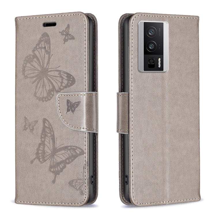 Embossing Two Butterflies Pattern Leather Phone Case, For vivo Y02 4G, For Xiaomi Redmi 12C, For Xiaomi Redmi K60 / K60 Pro, For Xiaomi Redmi Note 12 Pro+ Global, For Xiaomi Redmi Note 12 Pro 5G Global, For Xiaomi Redmi Note 12 Global