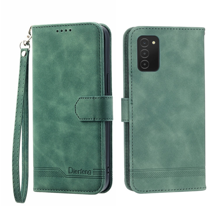 Dierfeng Dream Line TPU + PU Leather Phone Case, For Samsung Galaxy A51 4G, For Samsung Galaxy A71 4G, For Samsung Galaxy A12 5G, For Samsung Galaxy A32 4G, For Samsung Galaxy A32 5G, For Samsung Galaxy A52 5G / 4G, For Samsung Galaxy A72 5G / 4G      ...