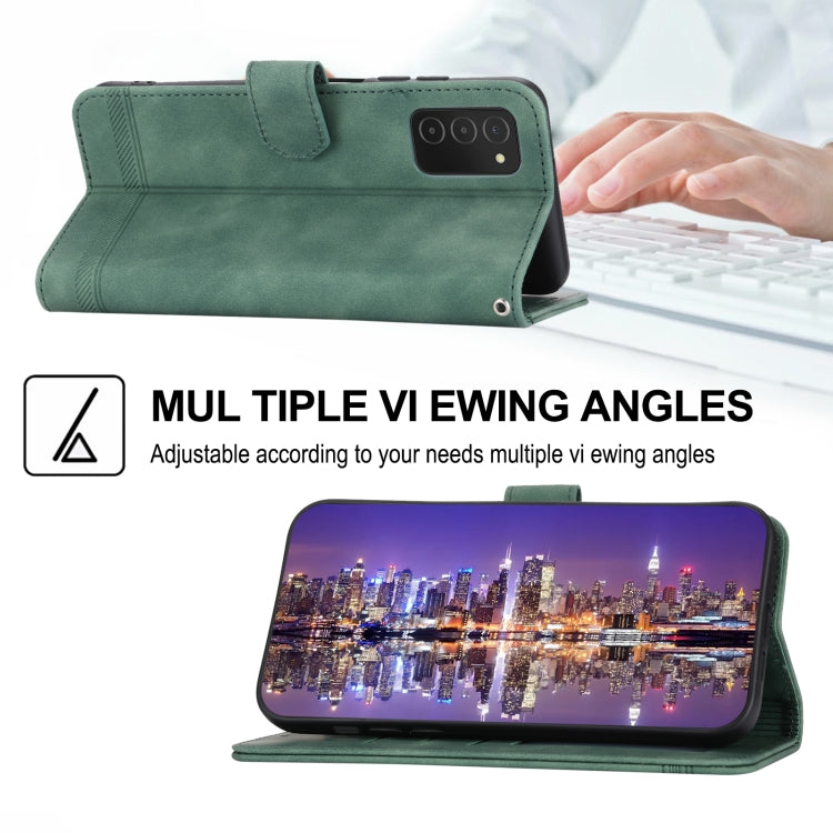 Dierfeng Dream Line TPU + PU Leather Phone Case, For Samsung Galaxy A51 4G, For Samsung Galaxy A71 4G, For Samsung Galaxy A12 5G, For Samsung Galaxy A32 4G, For Samsung Galaxy A32 5G, For Samsung Galaxy A52 5G / 4G, For Samsung Galaxy A72 5G / 4G      ...
