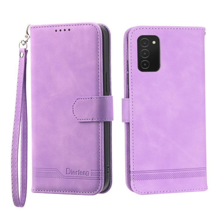 Dierfeng Dream Line TPU + PU Leather Phone Case, For Samsung Galaxy A51 4G, For Samsung Galaxy A71 4G, For Samsung Galaxy A12 5G, For Samsung Galaxy A32 4G, For Samsung Galaxy A32 5G, For Samsung Galaxy A52 5G / 4G, For Samsung Galaxy A72 5G / 4G      ...