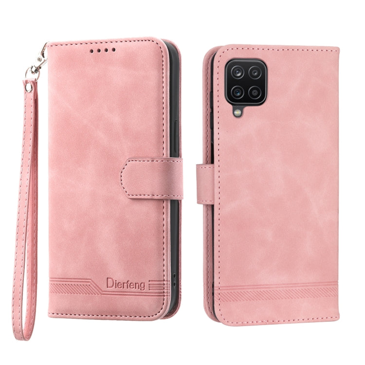 Dierfeng Dream Line TPU + PU Leather Phone Case, For Samsung Galaxy A51 4G, For Samsung Galaxy A71 4G, For Samsung Galaxy A12 5G, For Samsung Galaxy A32 4G, For Samsung Galaxy A32 5G, For Samsung Galaxy A52 5G / 4G, For Samsung Galaxy A72 5G / 4G      ...