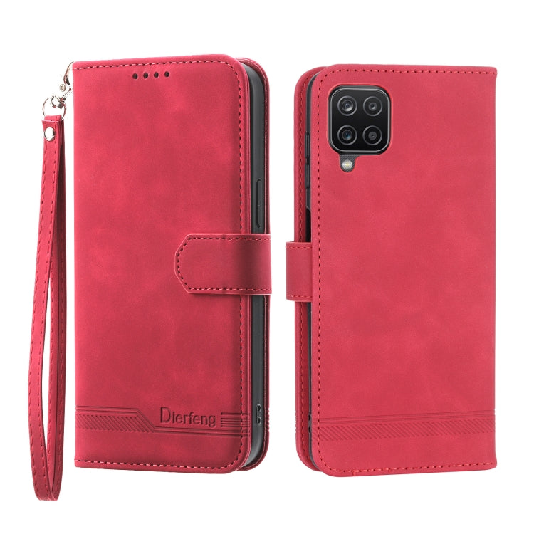 Dierfeng Dream Line TPU + PU Leather Phone Case, For Samsung Galaxy A51 4G, For Samsung Galaxy A71 4G, For Samsung Galaxy A12 5G, For Samsung Galaxy A32 4G, For Samsung Galaxy A32 5G, For Samsung Galaxy A52 5G / 4G, For Samsung Galaxy A72 5G / 4G      ...