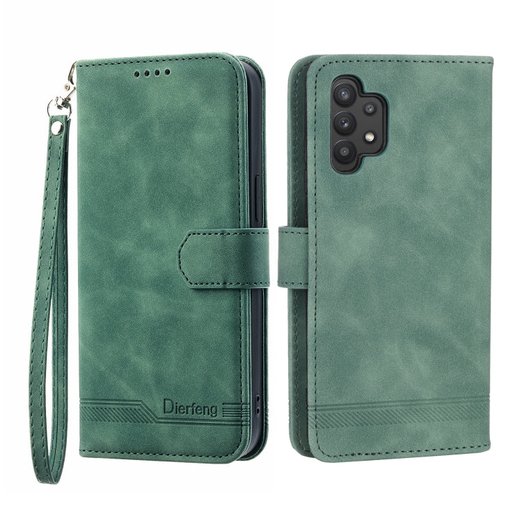 Dierfeng Dream Line TPU + PU Leather Phone Case, For Samsung Galaxy A51 4G, For Samsung Galaxy A71 4G, For Samsung Galaxy A12 5G, For Samsung Galaxy A32 4G, For Samsung Galaxy A32 5G, For Samsung Galaxy A52 5G / 4G, For Samsung Galaxy A72 5G / 4G      ...