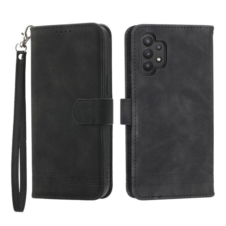 Dierfeng Dream Line TPU + PU Leather Phone Case, For Samsung Galaxy A51 4G, For Samsung Galaxy A71 4G, For Samsung Galaxy A12 5G, For Samsung Galaxy A32 4G, For Samsung Galaxy A32 5G, For Samsung Galaxy A52 5G / 4G, For Samsung Galaxy A72 5G / 4G      ...