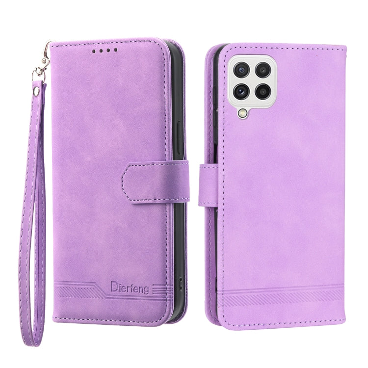 Dierfeng Dream Line TPU + PU Leather Phone Case, For Samsung Galaxy A51 4G, For Samsung Galaxy A71 4G, For Samsung Galaxy A12 5G, For Samsung Galaxy A32 4G, For Samsung Galaxy A32 5G, For Samsung Galaxy A52 5G / 4G, For Samsung Galaxy A72 5G / 4G      ...
