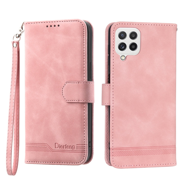 Dierfeng Dream Line TPU + PU Leather Phone Case, For Samsung Galaxy A51 4G, For Samsung Galaxy A71 4G, For Samsung Galaxy A12 5G, For Samsung Galaxy A32 4G, For Samsung Galaxy A32 5G, For Samsung Galaxy A52 5G / 4G, For Samsung Galaxy A72 5G / 4G      ...