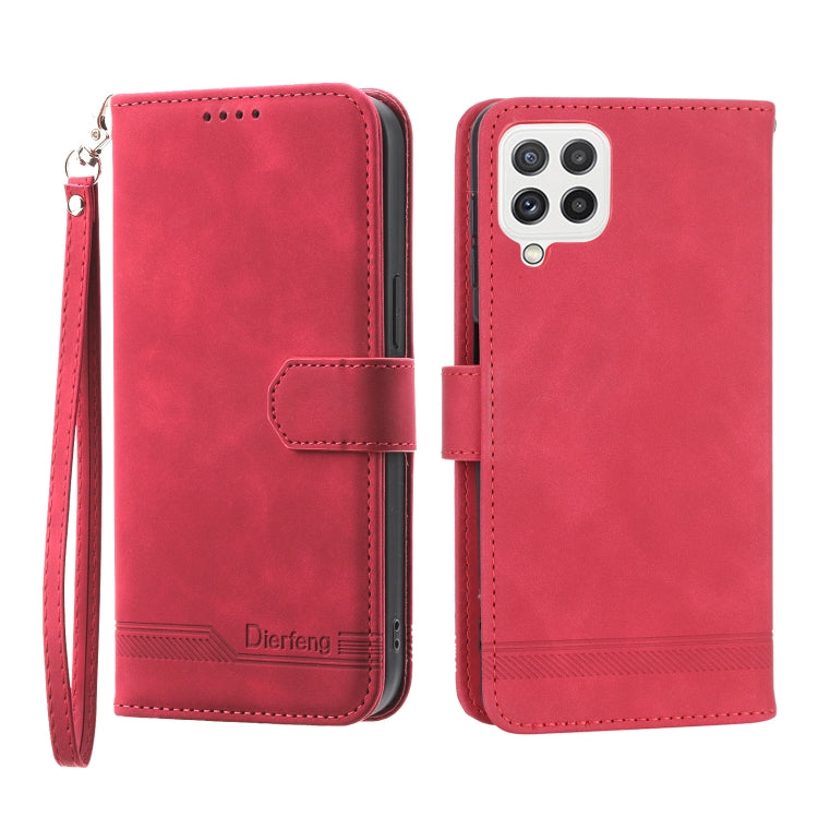 Dierfeng Dream Line TPU + PU Leather Phone Case, For Samsung Galaxy A51 4G, For Samsung Galaxy A71 4G, For Samsung Galaxy A12 5G, For Samsung Galaxy A32 4G, For Samsung Galaxy A32 5G, For Samsung Galaxy A52 5G / 4G, For Samsung Galaxy A72 5G / 4G      ...