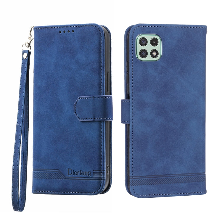 Dierfeng Dream Line TPU + PU Leather Phone Case, For Samsung Galaxy A22 5G, For Samsung Galaxy A03s 164mm, For Samsung Galaxy A03s 166mm, For Samsung Galaxy A03s US Version, For Samsung Galaxy A13, For Samsung Galaxy A53, For Samsung Galaxy A73        ...