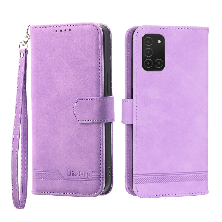 Dierfeng Dream Line TPU + PU Leather Phone Case, For Samsung Galaxy A22 5G, For Samsung Galaxy A03s 164mm, For Samsung Galaxy A03s 166mm, For Samsung Galaxy A03s US Version, For Samsung Galaxy A13, For Samsung Galaxy A53, For Samsung Galaxy A73        ...