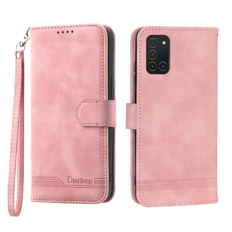 Dierfeng Dream Line TPU + PU Leather Phone Case, For Samsung Galaxy A22 5G, For Samsung Galaxy A03s 164mm, For Samsung Galaxy A03s 166mm, For Samsung Galaxy A03s US Version, For Samsung Galaxy A13, For Samsung Galaxy A53, For Samsung Galaxy A73        ...