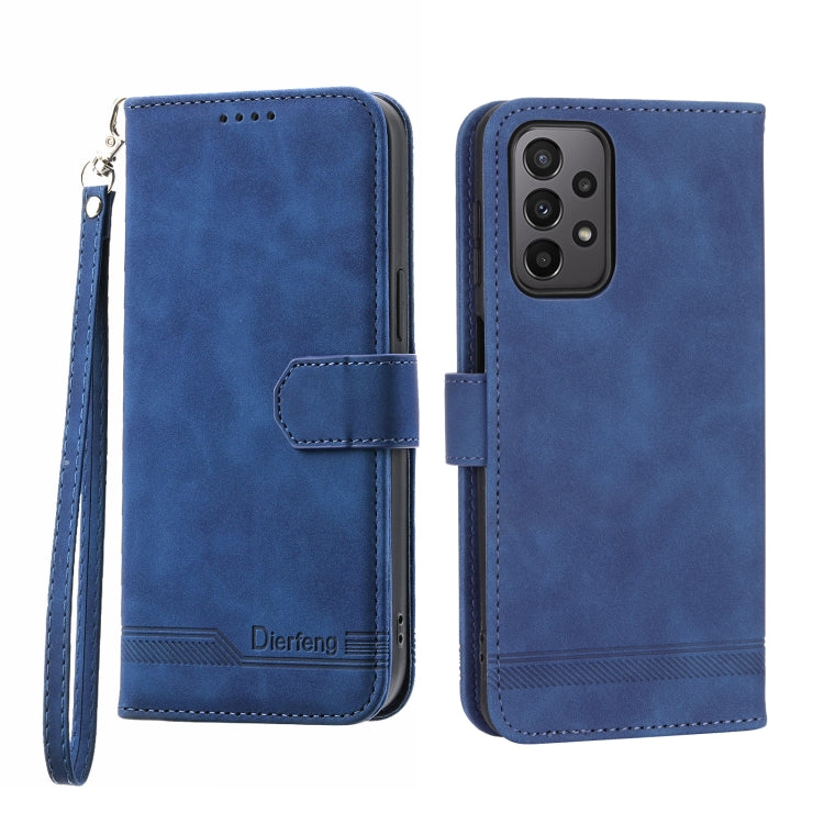 Dierfeng Dream Line TPU + PU Leather Phone Case, For Samsung Galaxy A22 5G, For Samsung Galaxy A03s 164mm, For Samsung Galaxy A03s 166mm, For Samsung Galaxy A03s US Version, For Samsung Galaxy A13, For Samsung Galaxy A53, For Samsung Galaxy A73        ...