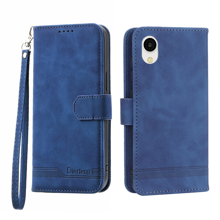 Dierfeng Dream Line TPU + PU Leather Phone Case, For Samsung Galaxy A33, For Samsung Galaxy A22e 5G JP Version, For Samsung Galaxy A14, For Samsung Galaxy A54, For Samsung Galaxy A34, For Samsung Galaxy S20 FE, For Samsung Galaxy S21 5G                ...