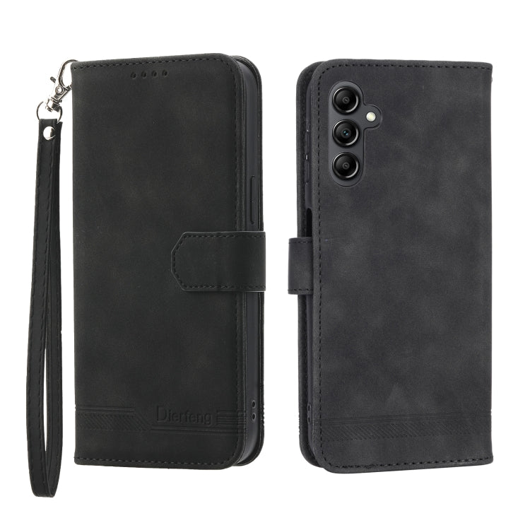 Dierfeng Dream Line TPU + PU Leather Phone Case, For Samsung Galaxy A33, For Samsung Galaxy A22e 5G JP Version, For Samsung Galaxy A14, For Samsung Galaxy A54, For Samsung Galaxy A34, For Samsung Galaxy S20 FE, For Samsung Galaxy S21 5G                ...
