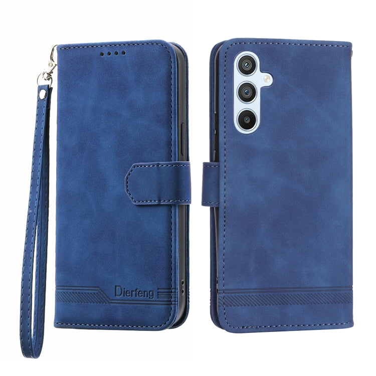 Dierfeng Dream Line TPU + PU Leather Phone Case, For Samsung Galaxy A33, For Samsung Galaxy A22e 5G JP Version, For Samsung Galaxy A14, For Samsung Galaxy A54, For Samsung Galaxy A34, For Samsung Galaxy S20 FE, For Samsung Galaxy S21 5G                ...