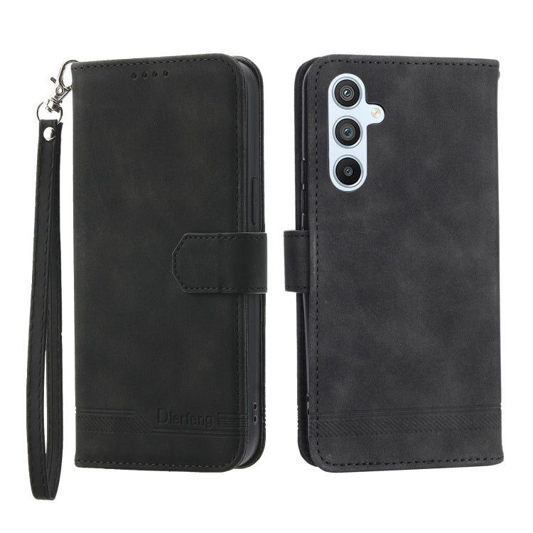 Dierfeng Dream Line TPU + PU Leather Phone Case, For Samsung Galaxy A33, For Samsung Galaxy A22e 5G JP Version, For Samsung Galaxy A14, For Samsung Galaxy A54, For Samsung Galaxy A34, For Samsung Galaxy S20 FE, For Samsung Galaxy S21 5G                ...