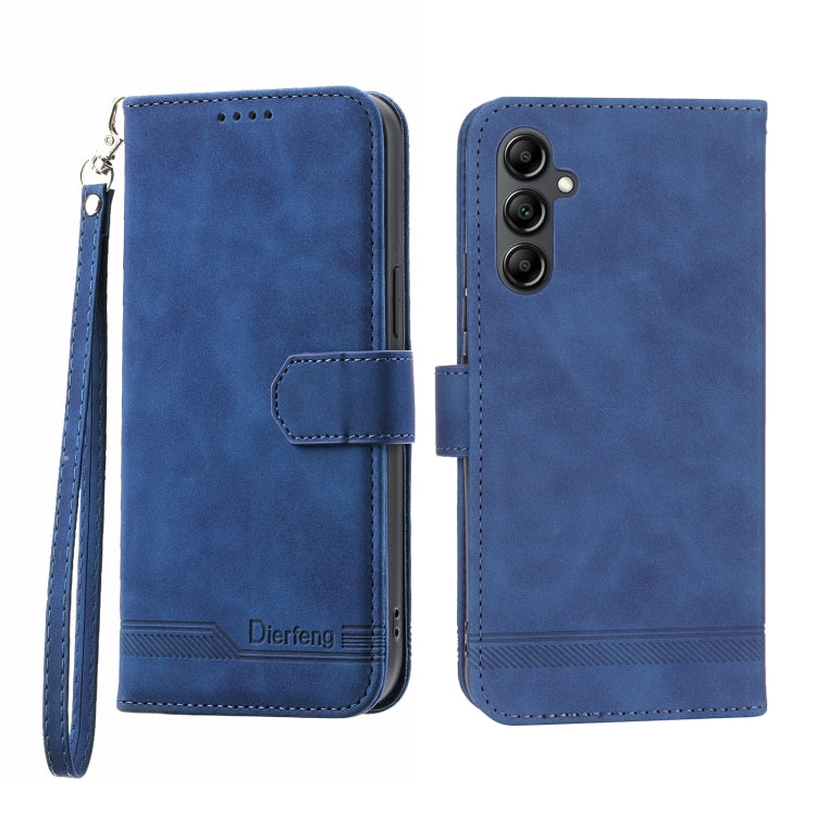 Dierfeng Dream Line TPU + PU Leather Phone Case, For Samsung Galaxy A33, For Samsung Galaxy A22e 5G JP Version, For Samsung Galaxy A14, For Samsung Galaxy A54, For Samsung Galaxy A34, For Samsung Galaxy S20 FE, For Samsung Galaxy S21 5G                ...