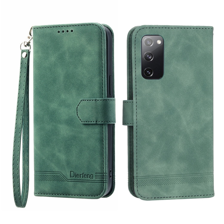 Dierfeng Dream Line TPU + PU Leather Phone Case, For Samsung Galaxy A33, For Samsung Galaxy A22e 5G JP Version, For Samsung Galaxy A14, For Samsung Galaxy A54, For Samsung Galaxy A34, For Samsung Galaxy S20 FE, For Samsung Galaxy S21 5G                ...