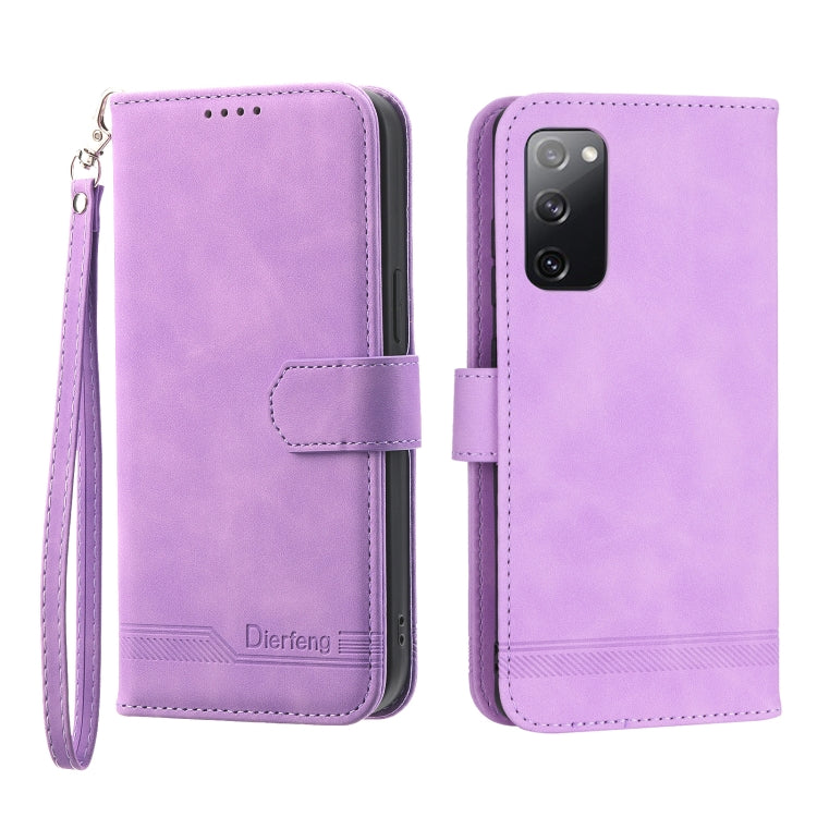 Dierfeng Dream Line TPU + PU Leather Phone Case, For Samsung Galaxy A33, For Samsung Galaxy A22e 5G JP Version, For Samsung Galaxy A14, For Samsung Galaxy A54, For Samsung Galaxy A34, For Samsung Galaxy S20 FE, For Samsung Galaxy S21 5G                ...