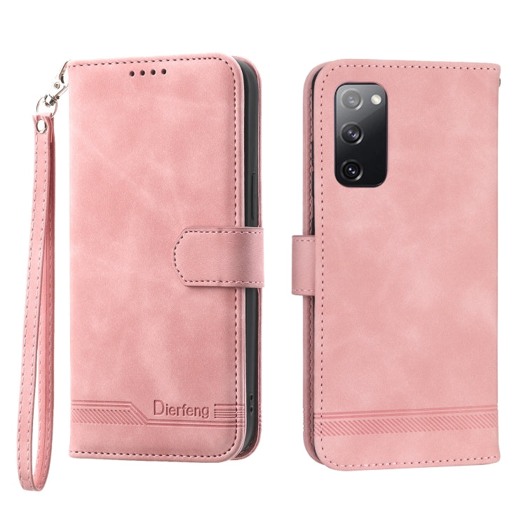 Dierfeng Dream Line TPU + PU Leather Phone Case, For Samsung Galaxy A33, For Samsung Galaxy A22e 5G JP Version, For Samsung Galaxy A14, For Samsung Galaxy A54, For Samsung Galaxy A34, For Samsung Galaxy S20 FE, For Samsung Galaxy S21 5G                ...