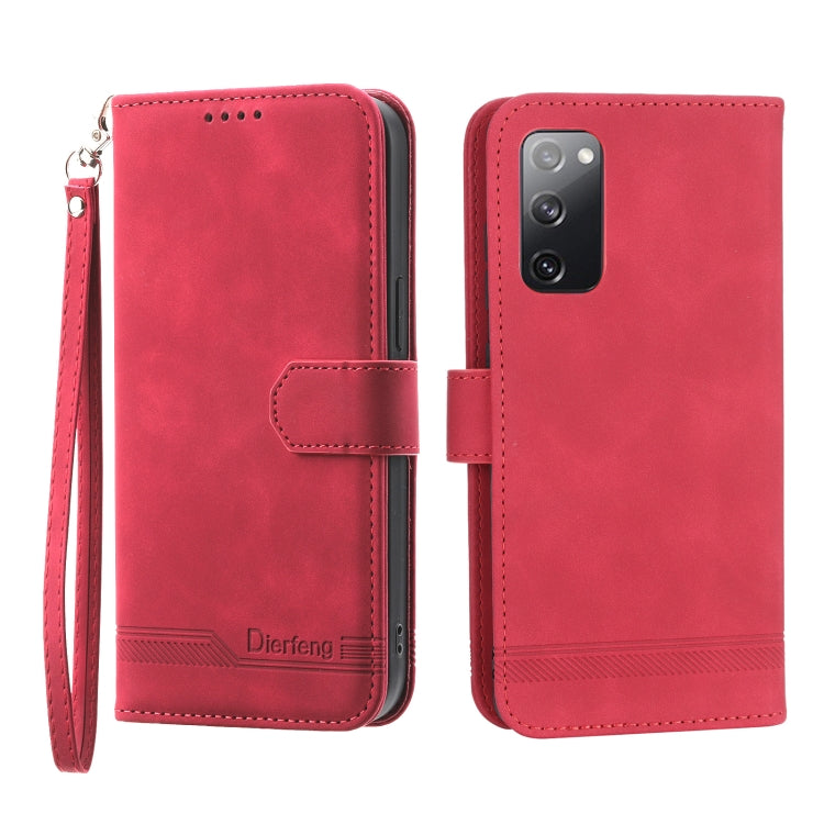 Dierfeng Dream Line TPU + PU Leather Phone Case, For Samsung Galaxy A33, For Samsung Galaxy A22e 5G JP Version, For Samsung Galaxy A14, For Samsung Galaxy A54, For Samsung Galaxy A34, For Samsung Galaxy S20 FE, For Samsung Galaxy S21 5G                ...