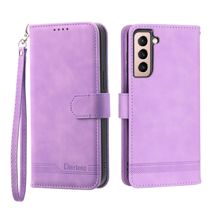 Dierfeng Dream Line TPU + PU Leather Phone Case, For Samsung Galaxy A33, For Samsung Galaxy A22e 5G JP Version, For Samsung Galaxy A14, For Samsung Galaxy A54, For Samsung Galaxy A34, For Samsung Galaxy S20 FE, For Samsung Galaxy S21 5G                ...