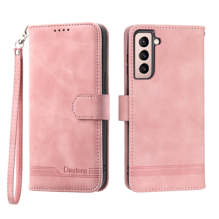 Dierfeng Dream Line TPU + PU Leather Phone Case, For Samsung Galaxy A33, For Samsung Galaxy A22e 5G JP Version, For Samsung Galaxy A14, For Samsung Galaxy A54, For Samsung Galaxy A34, For Samsung Galaxy S20 FE, For Samsung Galaxy S21 5G                ...