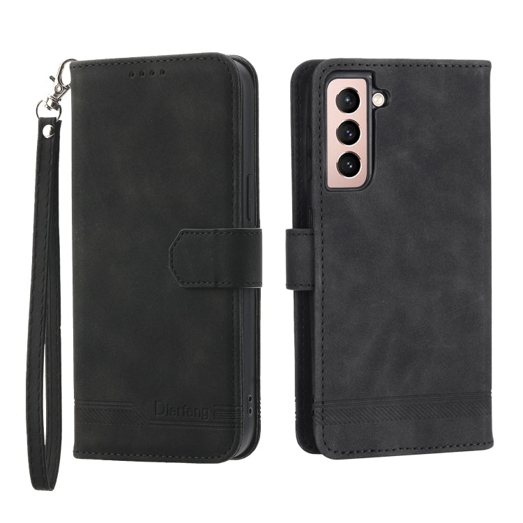 Dierfeng Dream Line TPU + PU Leather Phone Case, For Samsung Galaxy A33, For Samsung Galaxy A22e 5G JP Version, For Samsung Galaxy A14, For Samsung Galaxy A54, For Samsung Galaxy A34, For Samsung Galaxy S20 FE, For Samsung Galaxy S21 5G                ...