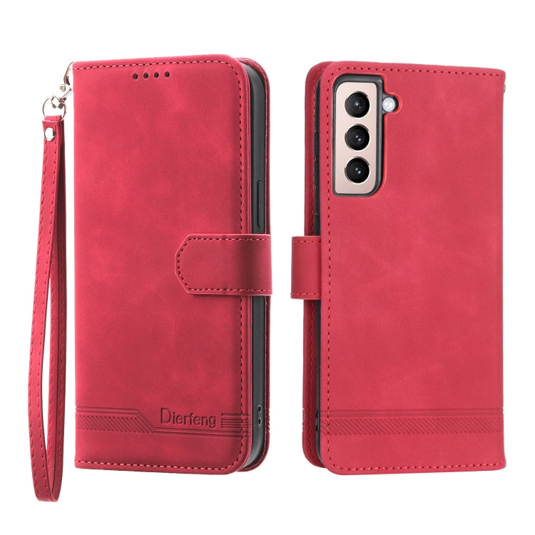 Dierfeng Dream Line TPU + PU Leather Phone Case, For Samsung Galaxy A33, For Samsung Galaxy A22e 5G JP Version, For Samsung Galaxy A14, For Samsung Galaxy A54, For Samsung Galaxy A34, For Samsung Galaxy S20 FE, For Samsung Galaxy S21 5G                ...