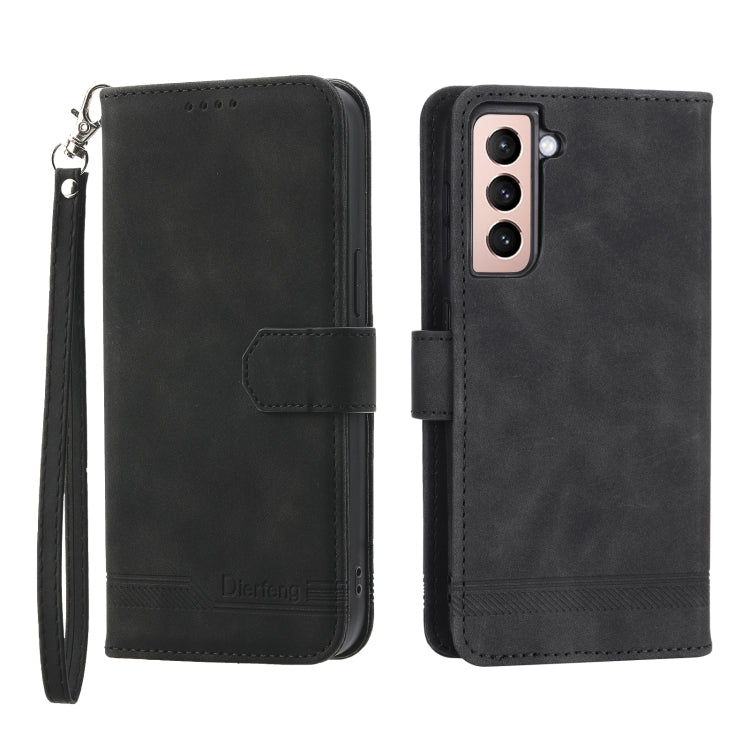 Dierfeng Dream Line TPU + PU Leather Phone Case, For Samsung Galaxy A33, For Samsung Galaxy A22e 5G JP Version, For Samsung Galaxy A14, For Samsung Galaxy A54, For Samsung Galaxy A34, For Samsung Galaxy S20 FE, For Samsung Galaxy S21 5G                ...