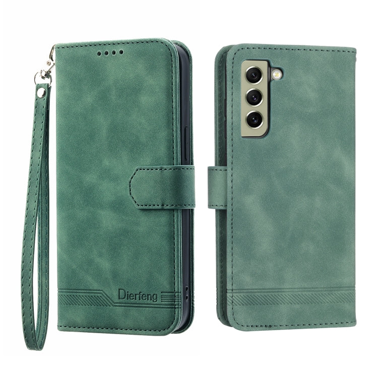 Dierfeng Dream Line TPU + PU Leather Phone Case, For Samsung Galaxy S21 Ultra 5G, For Samsung Galaxy S21 FE 5G, For Samsung Galaxy S22 5G, For Samsung Galaxy S22+ 5G, For Samsung Galaxy S22 Ultra 5G, For Samsung Galaxy S23 5G                           ...