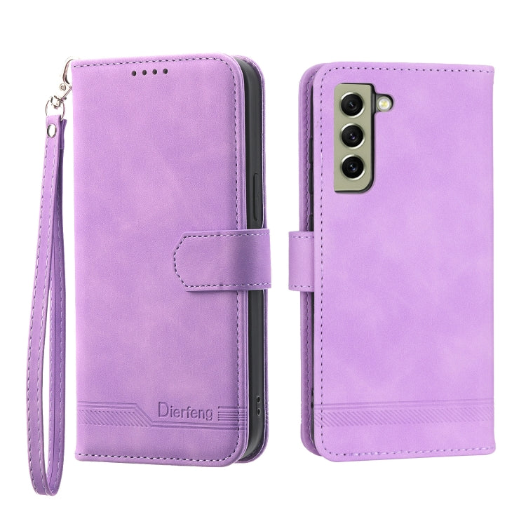 Dierfeng Dream Line TPU + PU Leather Phone Case, For Samsung Galaxy S21 Ultra 5G, For Samsung Galaxy S21 FE 5G, For Samsung Galaxy S22 5G, For Samsung Galaxy S22+ 5G, For Samsung Galaxy S22 Ultra 5G, For Samsung Galaxy S23 5G                           ...