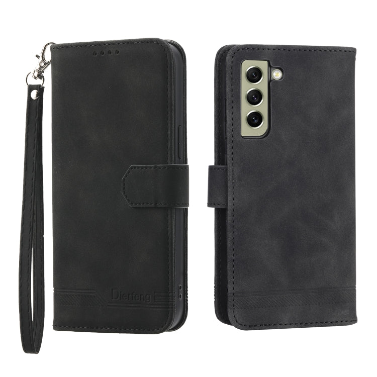 Dierfeng Dream Line TPU + PU Leather Phone Case, For Samsung Galaxy S21 Ultra 5G, For Samsung Galaxy S21 FE 5G, For Samsung Galaxy S22 5G, For Samsung Galaxy S22+ 5G, For Samsung Galaxy S22 Ultra 5G, For Samsung Galaxy S23 5G                           ...