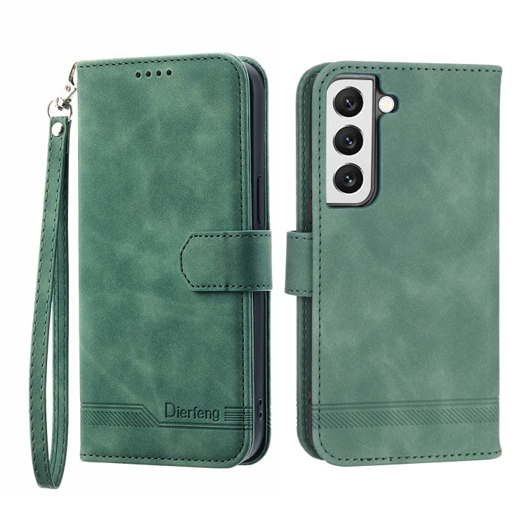 Dierfeng Dream Line TPU + PU Leather Phone Case, For Samsung Galaxy S21 Ultra 5G, For Samsung Galaxy S21 FE 5G, For Samsung Galaxy S22 5G, For Samsung Galaxy S22+ 5G, For Samsung Galaxy S22 Ultra 5G, For Samsung Galaxy S23 5G                           ...
