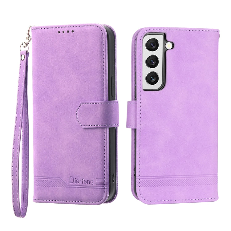Dierfeng Dream Line TPU + PU Leather Phone Case, For Samsung Galaxy S21 Ultra 5G, For Samsung Galaxy S21 FE 5G, For Samsung Galaxy S22 5G, For Samsung Galaxy S22+ 5G, For Samsung Galaxy S22 Ultra 5G, For Samsung Galaxy S23 5G                           ...