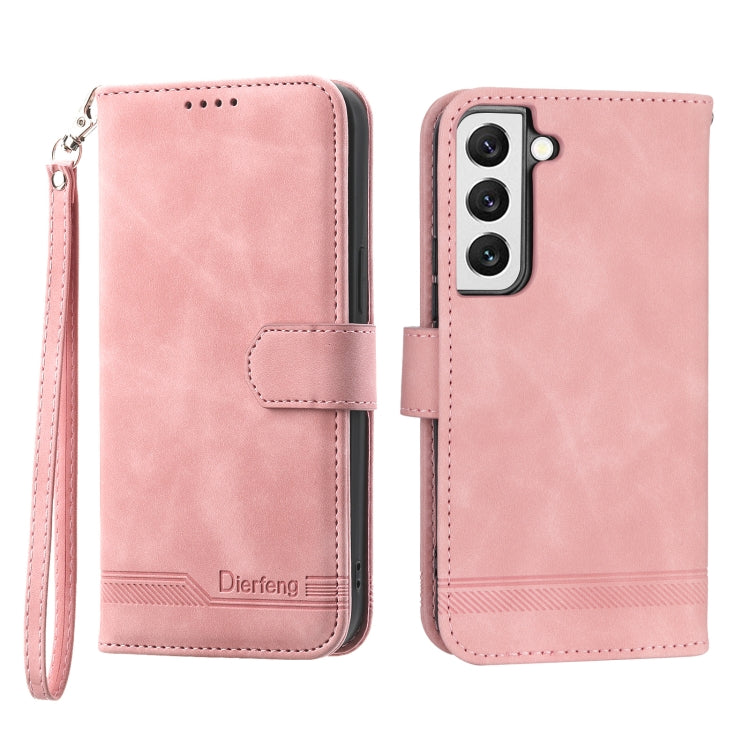 Dierfeng Dream Line TPU + PU Leather Phone Case, For Samsung Galaxy S21 Ultra 5G, For Samsung Galaxy S21 FE 5G, For Samsung Galaxy S22 5G, For Samsung Galaxy S22+ 5G, For Samsung Galaxy S22 Ultra 5G, For Samsung Galaxy S23 5G                           ...