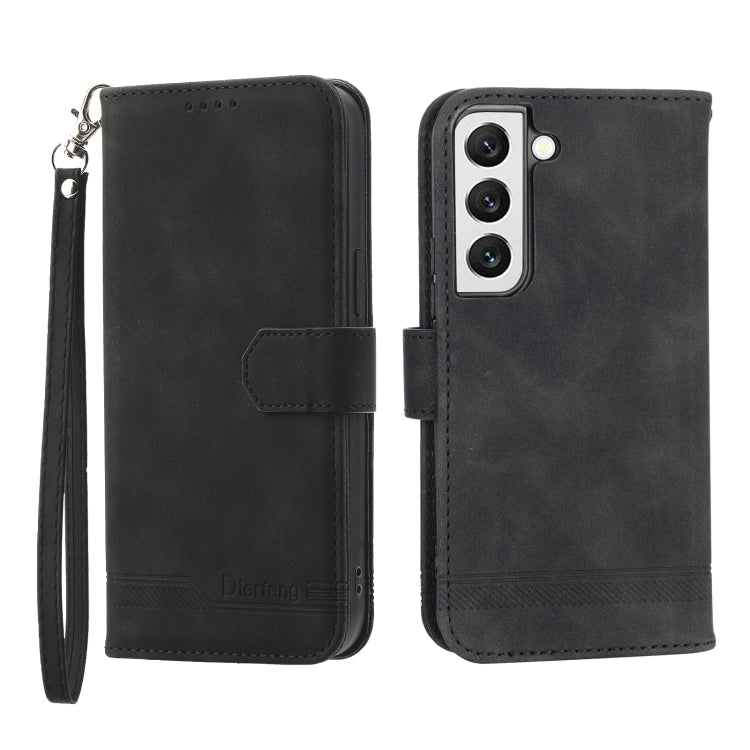 Dierfeng Dream Line TPU + PU Leather Phone Case, For Samsung Galaxy S21 Ultra 5G, For Samsung Galaxy S21 FE 5G, For Samsung Galaxy S22 5G, For Samsung Galaxy S22+ 5G, For Samsung Galaxy S22 Ultra 5G, For Samsung Galaxy S23 5G                           ...