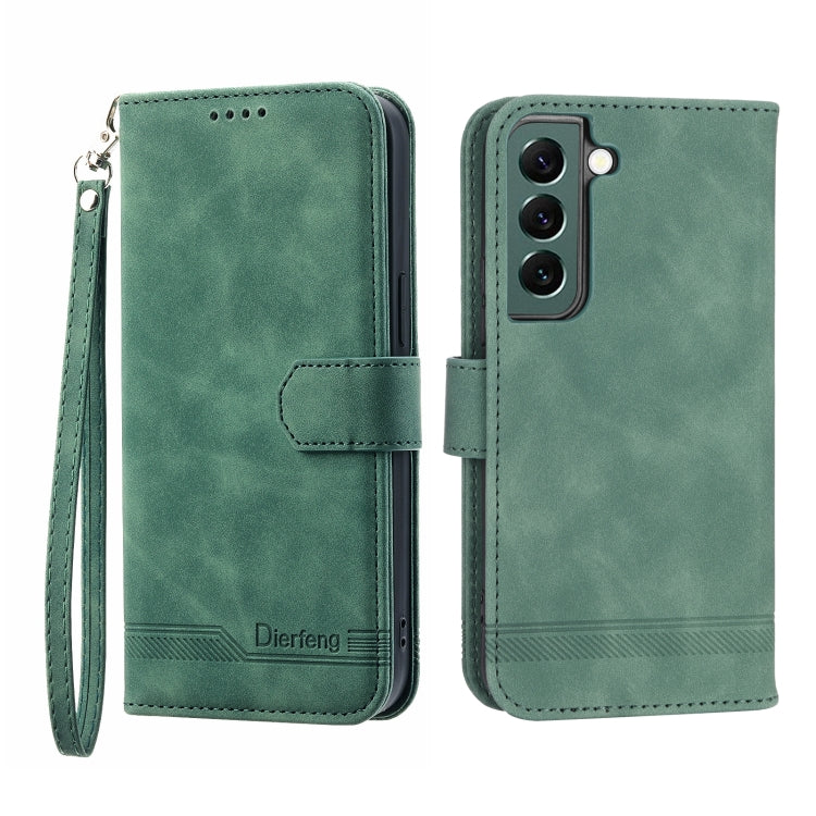 Dierfeng Dream Line TPU + PU Leather Phone Case, For Samsung Galaxy S21 Ultra 5G, For Samsung Galaxy S21 FE 5G, For Samsung Galaxy S22 5G, For Samsung Galaxy S22+ 5G, For Samsung Galaxy S22 Ultra 5G, For Samsung Galaxy S23 5G                           ...