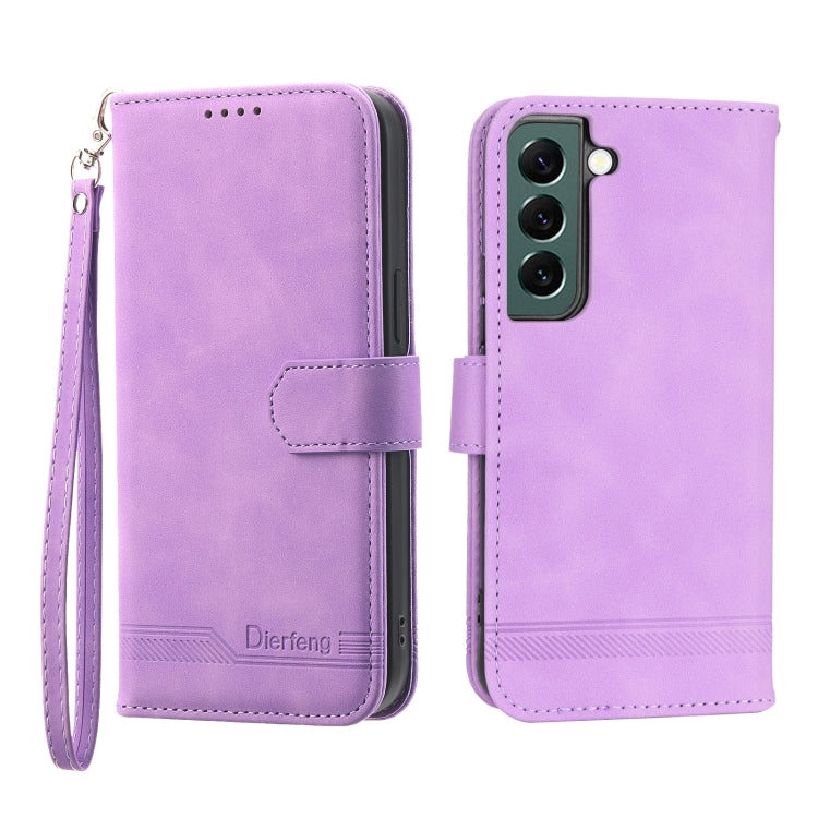 Dierfeng Dream Line TPU + PU Leather Phone Case, For Samsung Galaxy S21 Ultra 5G, For Samsung Galaxy S21 FE 5G, For Samsung Galaxy S22 5G, For Samsung Galaxy S22+ 5G, For Samsung Galaxy S22 Ultra 5G, For Samsung Galaxy S23 5G                           ...