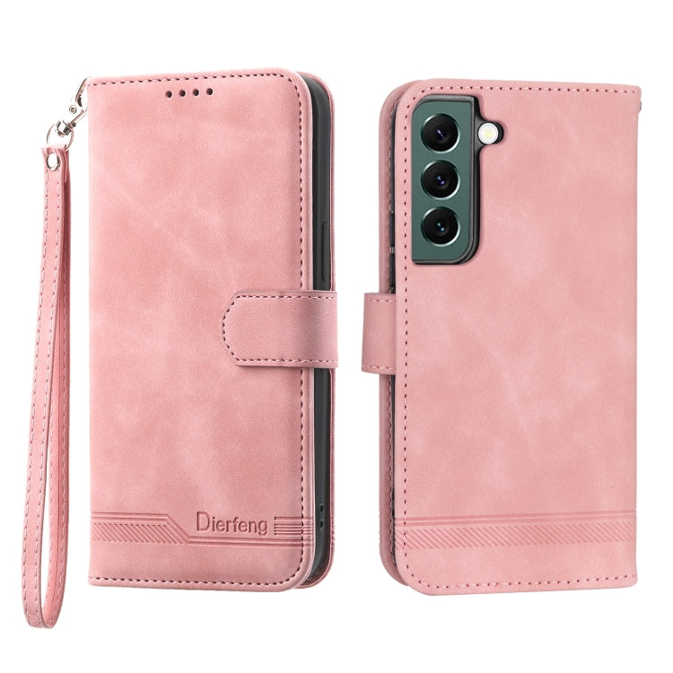 Dierfeng Dream Line TPU + PU Leather Phone Case, For Samsung Galaxy S21 Ultra 5G, For Samsung Galaxy S21 FE 5G, For Samsung Galaxy S22 5G, For Samsung Galaxy S22+ 5G, For Samsung Galaxy S22 Ultra 5G, For Samsung Galaxy S23 5G                           ...