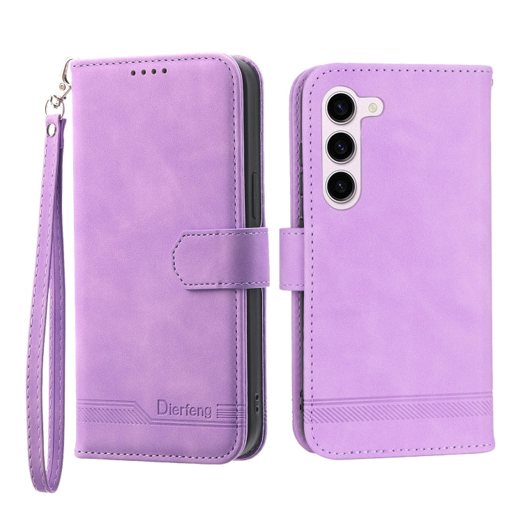 Dierfeng Dream Line TPU + PU Leather Phone Case, For Samsung Galaxy S21 Ultra 5G, For Samsung Galaxy S21 FE 5G, For Samsung Galaxy S22 5G, For Samsung Galaxy S22+ 5G, For Samsung Galaxy S22 Ultra 5G, For Samsung Galaxy S23 5G                           ...